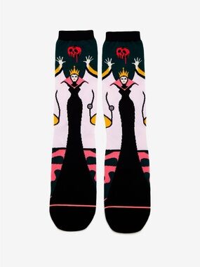 Stance Disney Snow White And The Seven Dwarfs Evil Queen Socks. Size Medium